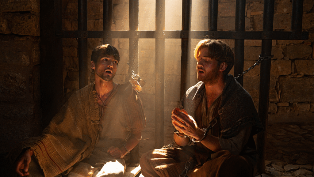 Fortalecimento da Fé: Grandes Lutas, Grandes Vitórias 5 Paulo e Silas na Prisao – Louvor em Meio a Prova